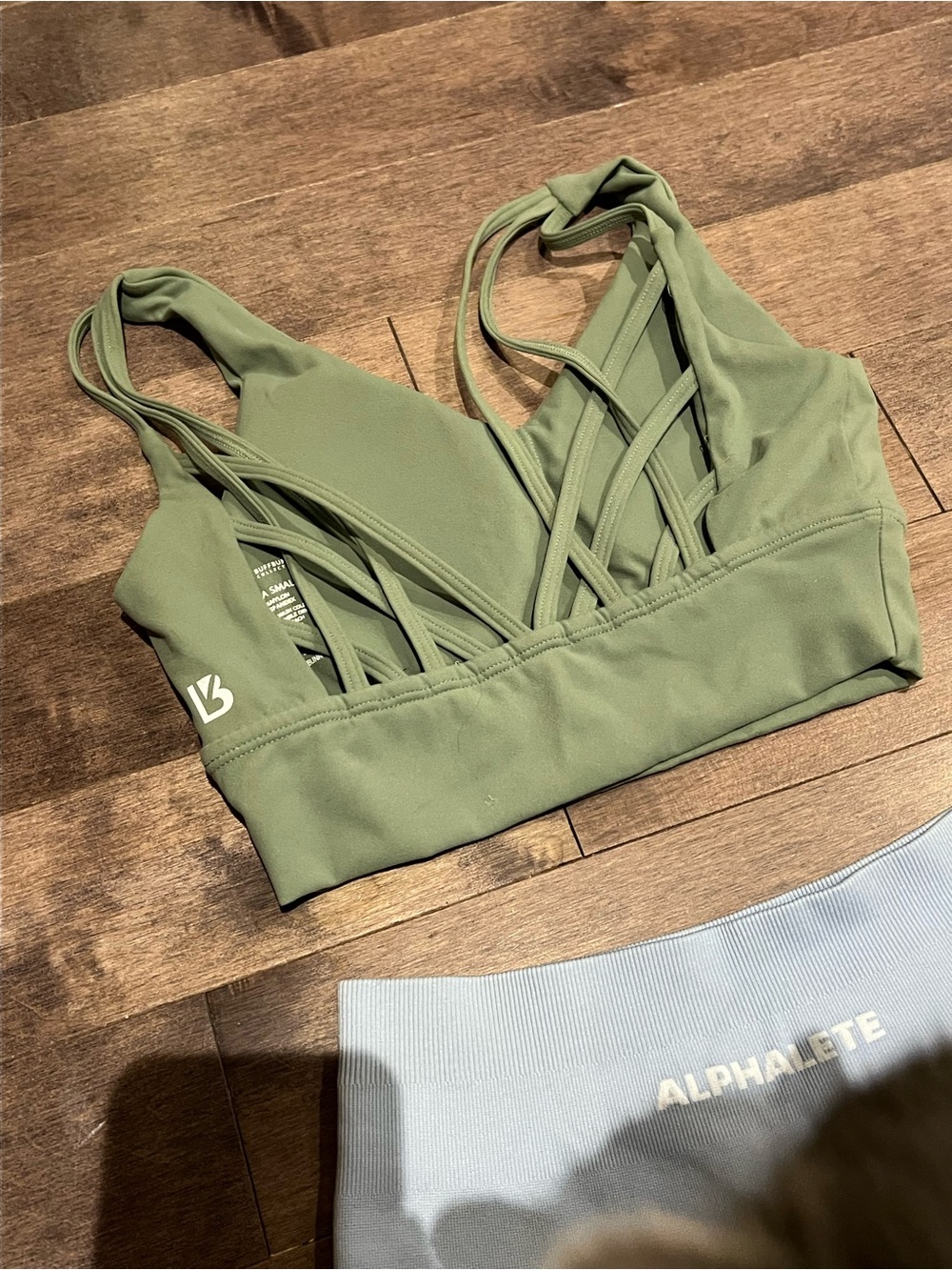 Buffbunny Monarch Sage Green Sports Bra